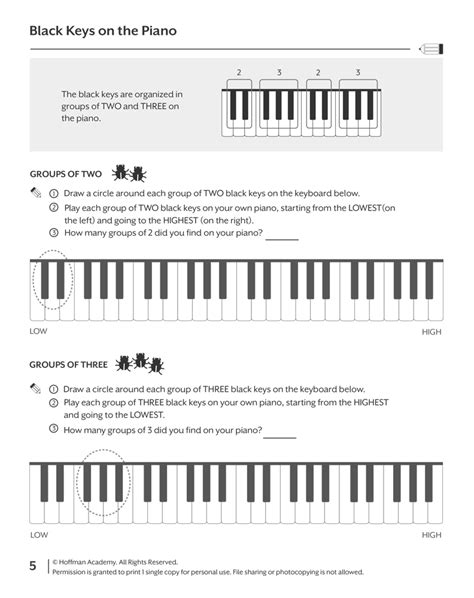 'music lessons anywhere' online music lessons are fun and focused, highly professional, enjoyable, fantastically creative and cover all aspects! Printables & Audio for Piano Unit One: Lessons 1-20 - Hoffman Academy