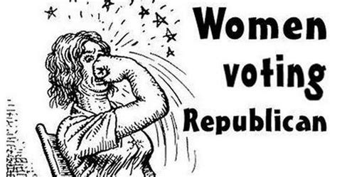Acerbic Politics Women Voting Republican