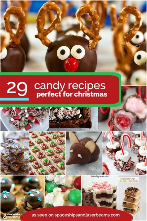 I have included 11 of my christmas candy recipes and 57 from my favorite bloggers. 29 Christmas Candy Recipes | Spaceships and Laser Beams