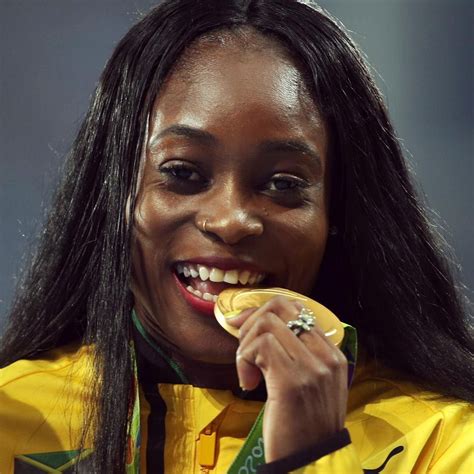 At Rio 2016 Elaine Thompson Was The First Woman To Win The 100m And 200m In The Same Olympic