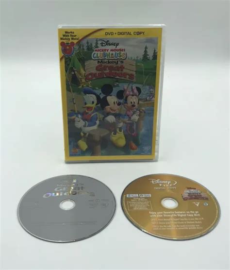 Mickey Mouse Clubhouse Mickeys Great Outdoors Dvd 2011 2 Discs Dvd