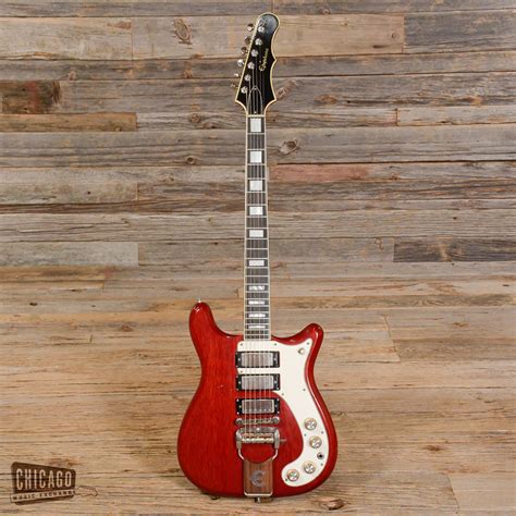 1964 Epiphone Crestwood Deluxe Cherry Epiphone Electric Guitar