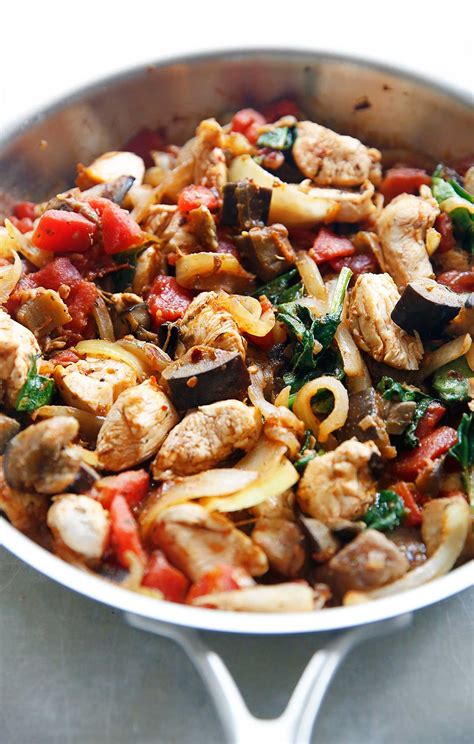 1 bunch cilantro & mint. Lexi's Clean Kitchen | Easy One-Pan Eggplant Chicken ...