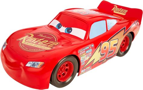 Disney Pixar Cars Voiture Flash Mcqueen Rouge Grand Format 50 Cm