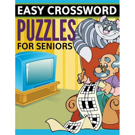 Easy Crossword Puzzles For Seniors Super Fun Edition Paperback