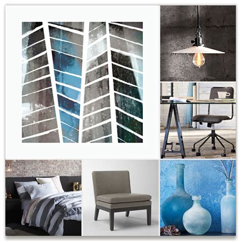 Dark Charcoal, Neutral Gray & Sky Blue Inspiration Board | Blue inspiration, Inspiration, Home decor
