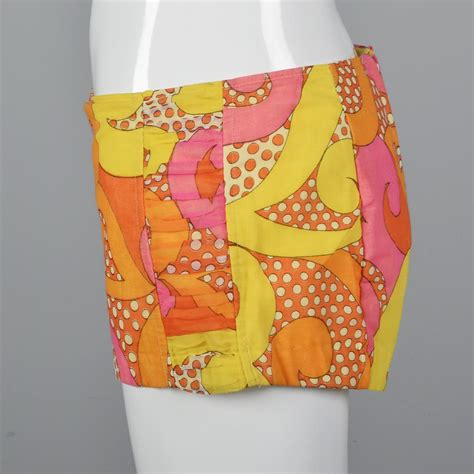 1960s Psychedelic Hot Pants Style And Salvage