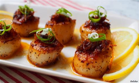 Mint a small bunch, leaves picked. Pan Seared Scallops with XO Sauce | Delishar - Singapore Cooking Blog