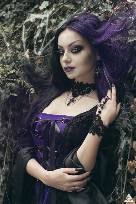 Gothic And Amazing Model Mua Darya Goncharova Photographer Antonia