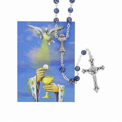 Communion Rosary Speckled Usually Ships Days Business