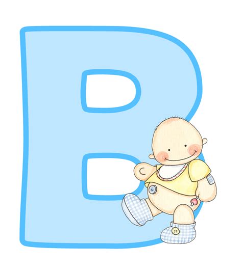 Letras Mayúsculas Para Imprimir De Bebé Letra B Letra B Minúscula