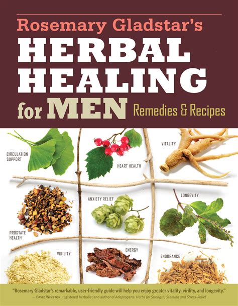 Rosemary Gladstars Herbal Healing For Men Storey Publishing