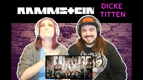 Rammstein Dicke Titten Music Video Reaction Youtube