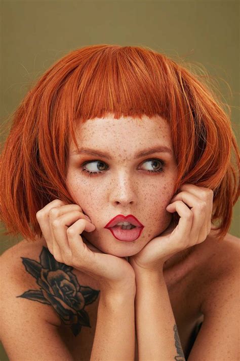 Red And Foxy Marvelous Beauty Photography By Kseniya Vetrova Beautiful Freckles Beauty