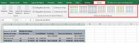 Como criar uma tabela dinâmica no Excel