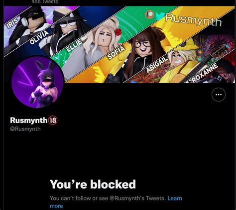Roblox Horny Police On Twitter Blocked By Rusmynth W Or L T