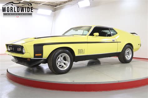 1971 Ford Mustang Mach 1 American Muscle Carz