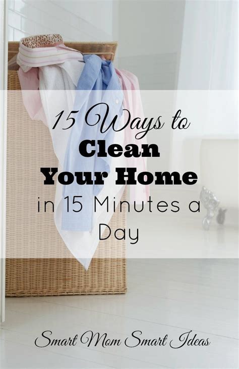 How To Keep Your Home Clean In 10 Minutes A Day