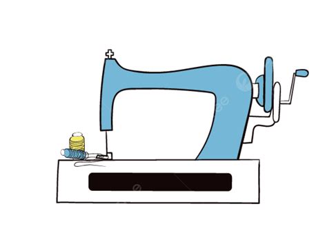 Sewing Machine Clipart Hd Png Cartoon Vector Lovely Sewing Machine
