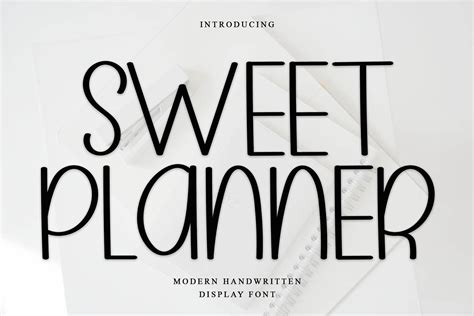Sweet Planner Font By Pipi Creative Creative Fabrica