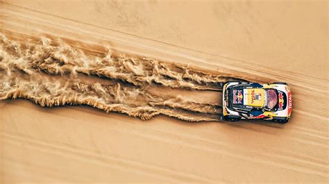 Hd Wallpaper Sports Rallying Car Desert Race Car Sand Vehicle