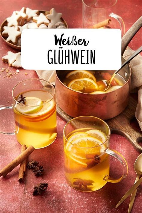 Weißer Glühwein | Recipe | Winter drinks, Vegetable drinks, Wine drinks