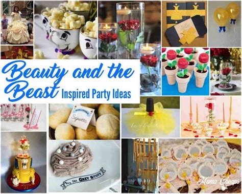 16 Beauty And The Beast Inspired Party Ideas Mama Cheaps