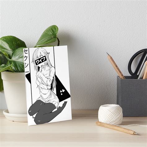 Hentai Lewd Art Board Print For Sale By Limbodotlife Redbubble