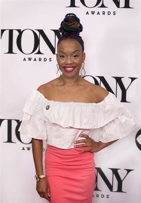 Camille A Brown At The 2019 Tony Awards Meet The Nominees Press Junket