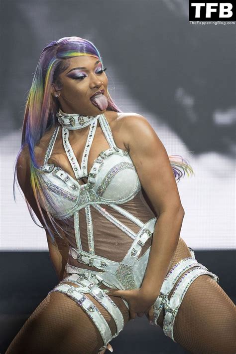Megan Thee Stallion Shows Off Her Curves At The Okeechobee Music Arts