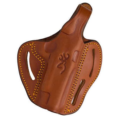 Browning Leather Holster 1911 221911 380 Multi Angle Thumb Break Tan