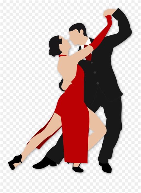 Download Hd Ballroom Dancing Clipart Tango Dance Clip Art Png