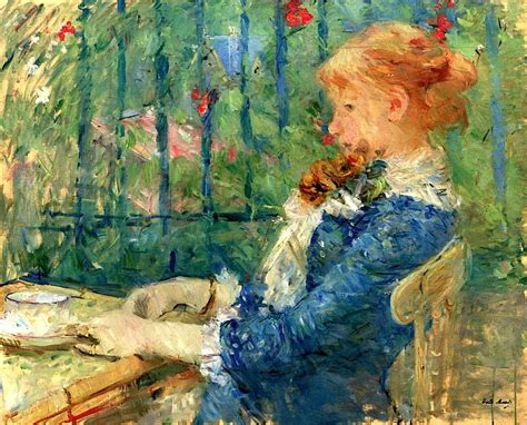 Tea 1882 By Berthe Morisot 1841 1894 French Member Of The Circle
