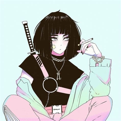 𝘺 𝘰 𝘴 𝘩 𝘪 𝘬 𝘰 よし Pastel Goth Art Anime Art Girl Anime Art