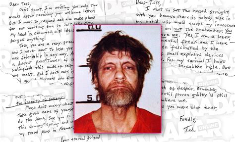Ted Kaczynski Writes Love Letters About Sex And Celibacy Frustrations
