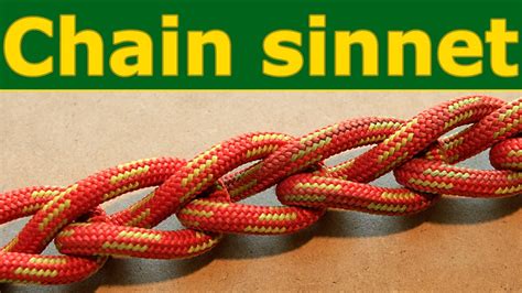 Daisy Chain Knot Tutorial Store A Rope And Avoid Tangling Chain Sinnet Youtube
