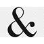 Ampersand Symbol Logogram Typographic Ligature Company Text 
