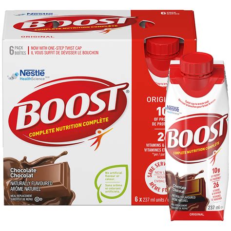 Boost Chocolate Drink - 6 x 237ml | London Drugs