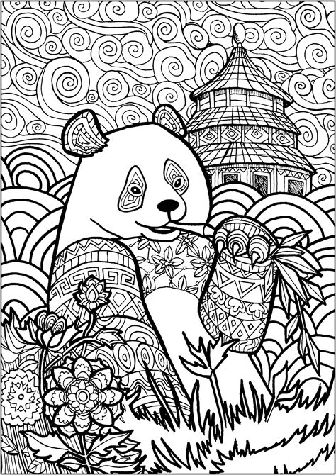 39 Panda Coloring Pages Printable Karlinhacolucci