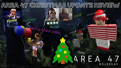 Roblox Area 47 Christmas Update Is Out Youtube