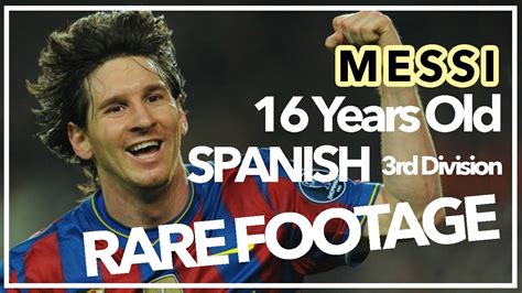 Lionel Messi 16 Year Old Toying With Real Madrid Youtube