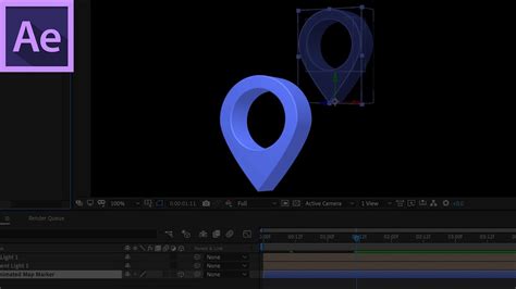 3d Animated Map Markers In Adobe After Effects Freebie Youtube
