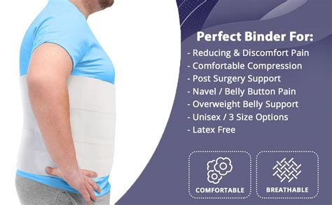 Wide Abdominal Binder Belly Wrap Plus Size Postpartum Tummy Tuck Belt