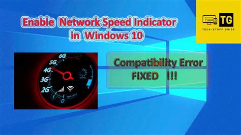 How To Enable Network Speed Indicator In Windows 10 Toolbar