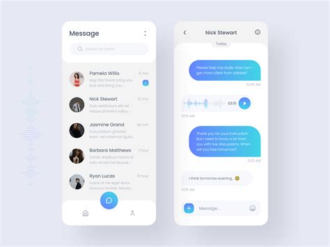 Messaging App By Shuvojit Dev For Isavelev On Dribbble