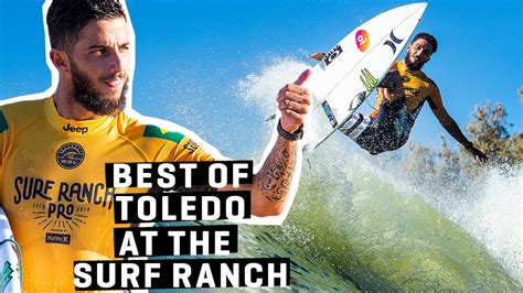 The Best Of Filipe Toledo At The Surf Ranch Youtube