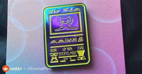 Remember That Ancient Mew Pokémon Card Its A Pin Now Enamelpins
