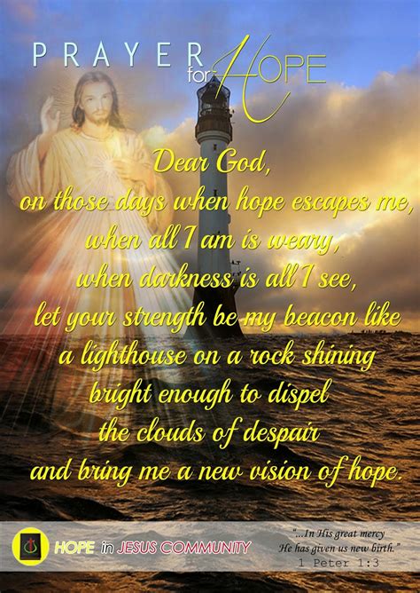 Prayer For HOPE Christian Song Lyrics Christian Song Lyrics