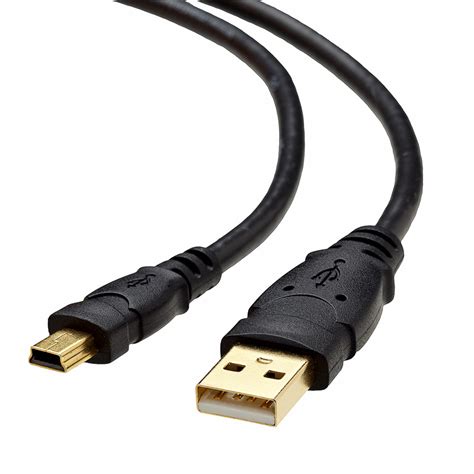 Shop New Usb Mini Usb To Usb Cable High Speed A Male To Mini B Feet Mediabridge