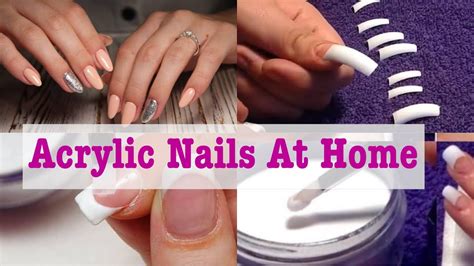 Diy Acrylic Nails At Home In Budget Get Salon Like Nails At Home In